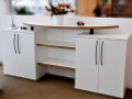 Sideboard "Circle" perlweiÃ - Multiplex